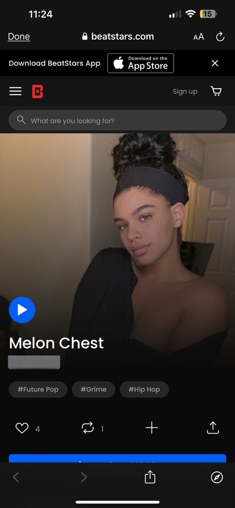 ellipsi_music's tweet photo. Or your Beatstars cover art it’s weird. I’m a producer myself AND I work for the company. Please don’t use my pics as cover art 🙏🏽thank you https://t.co/c2ISsehYsd