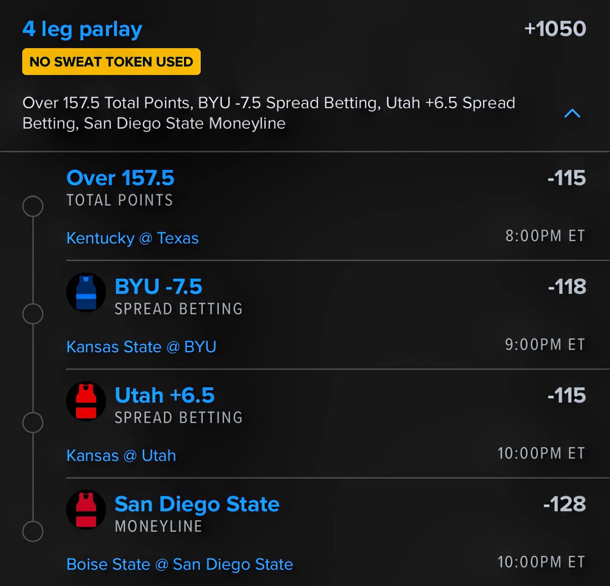 CBB Late Slate Lotto (No Sweat) 🏀

Collab w/ <a href="/Larrylocks8/">Larrrrrry</a> 

$50 To 4 That Repost/Like When 🟢 !!