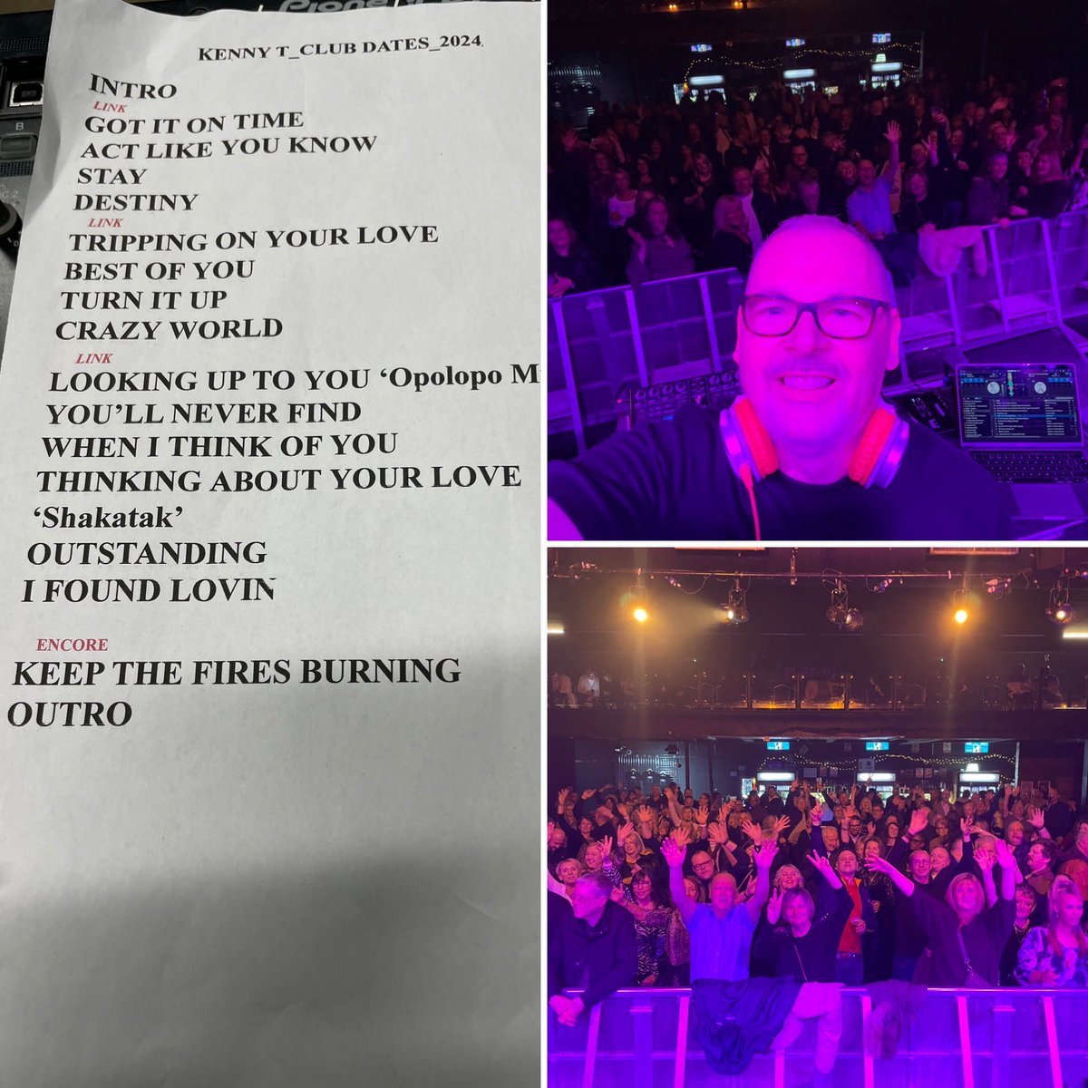 A fantastic night at the Tramshed Cardiff playing a DJ set just before Kenny Thomas’s concert on his “Behind The Groove” club night tour.

Brilliant crowd, brilliant night, brilliant show from Mr T.

All that and home by midnight.

<a href="/kennythomas_uk/">Kenny Thomas</a> @tramshedcardiff
