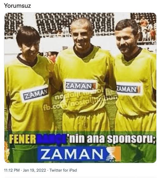 abdullahbiricik's tweet photo. Terör örgütüne nasıl bir “sarı duvar” ördünüz mesela?

Örgüt savcılarını kulübe üye yaparak mı ördünüz bu duvarı?

Samandıra’da o savcılara maç yaptırarak mı ördünüz?

Formaya göğüs reklamı alarak mı ördünüz?

Veya şirket bazlı platin sponsorluklarla mı ördünüz bu duvarları?

Nasıl örüldü bu duvarlar sayın Koç?
Tam olarak açıklayabilir misiniz?