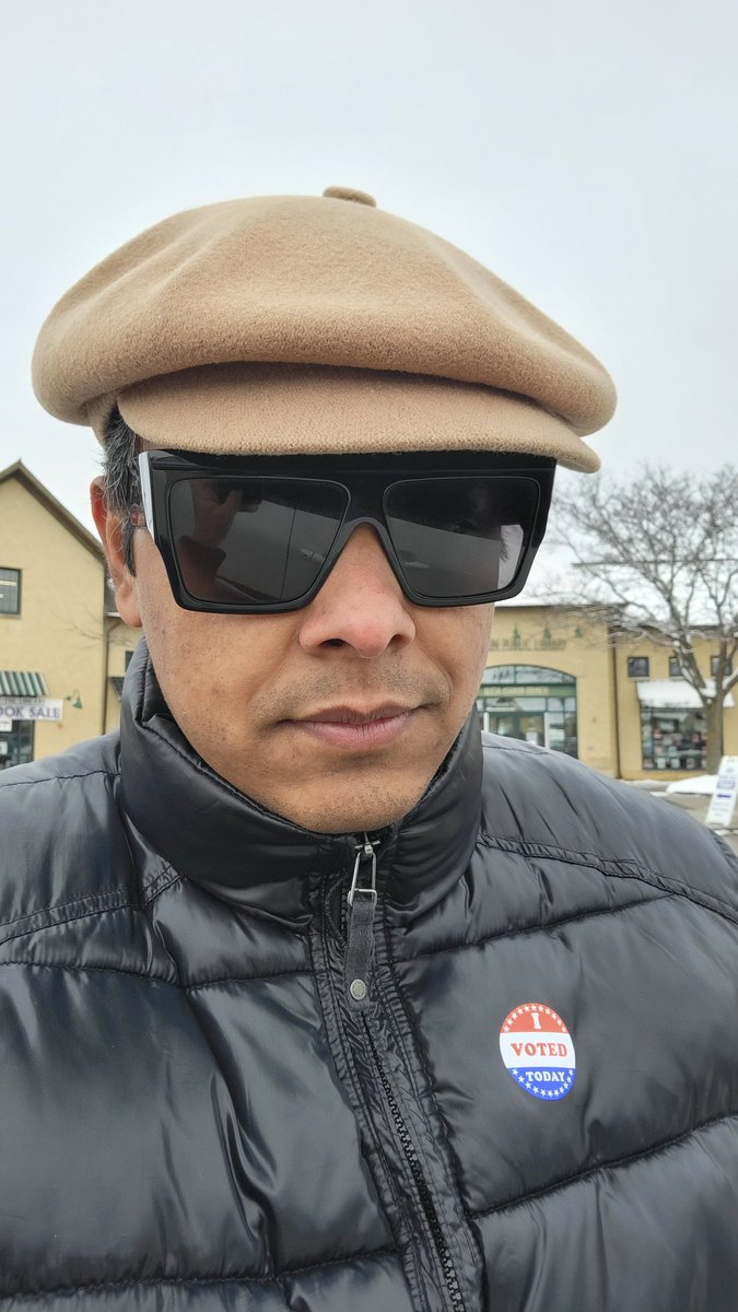 TawsifAnam's tweet photo. I voted. #SpringPrimary #Election #Wisconsin https://t.co/XgQ9IJ9Efc