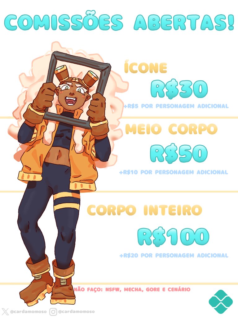 Comissões abertas❗️isso aí mesmor