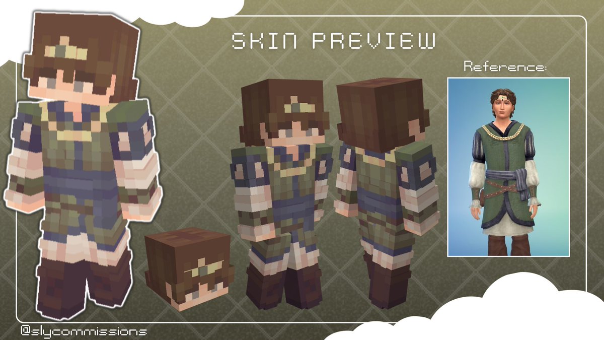 Minecraft Skin for <a href="/dilemmaoregan/">Dilemma</a> !! ✨ 

--  

If you want a custom mc skin my commissions are open !! 

DM me to get one! RTs are really appreciated!   #minecraftskin #commsopen #MCYT #Vtuber #ENVtuber