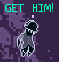KiwiCourtDev's tweet photo. GET HIM!
#gamedev #indiedev #GameMaker #indiegame #manonfiregame https://t.co/TcNUFTj14S