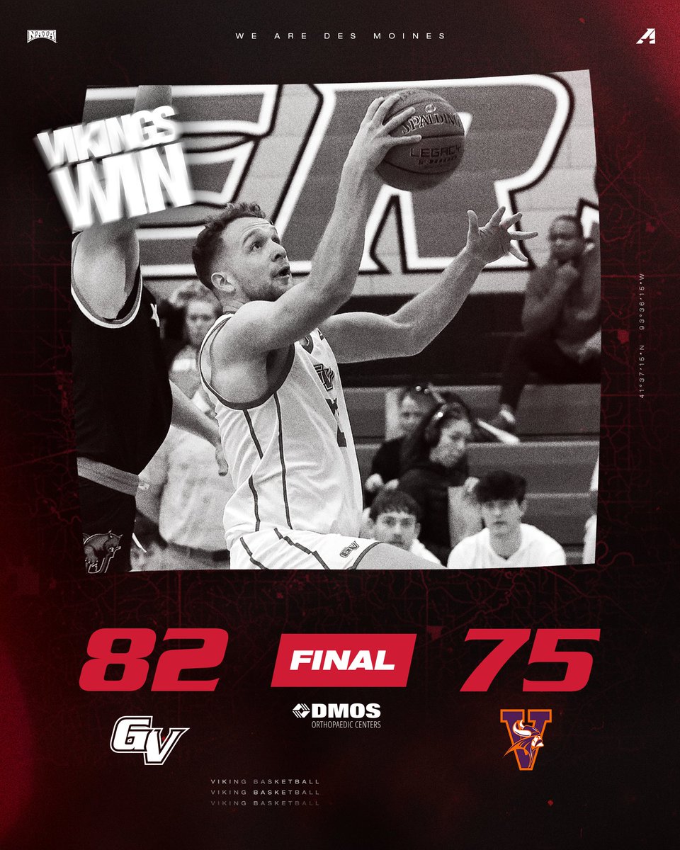 M🏀| FINAL | AN OVERTIME WIN‼️

Seniors go out as the top Vikings in Sisam🤘

Foster | 24 pts, 7 reb, 2 stl
Young | 17 pts, 5 ast, 4 reb
Green | 16 pts, 4 ast, 4 stl

#WEAREDSM