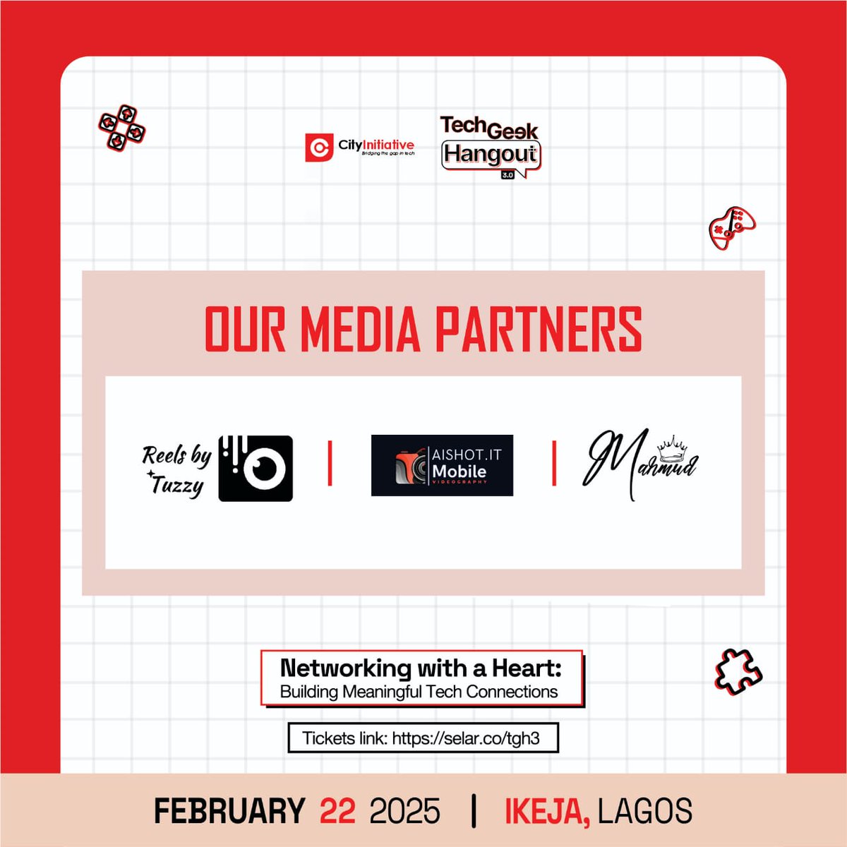 CityInitiative_'s tweet photo. Meet our Media Partners 

Ticket sales close on February 16th! 🚨  Don’t carry last, grab your ticket now! 🎟️ https://t.co/u127pSoGUw https://t.co/IlNrp00HaK