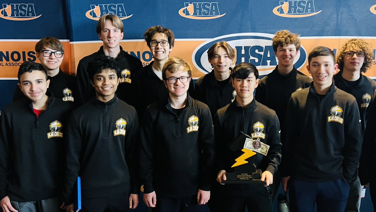 VJA Chess (@vjachess) on Twitter photo VJAChess battles to 4-3 at the IHSA State Tournament, earning 46th/128 teams. These TBolts did us proud with their grit and perseverance. Great job T-Bolts!! VJAChess battles to 4-3 at the IHSA State Tournament, earning 46th/128 teams. These TBolts did us proud with their grit and perseverance. Great job T-Bolts!!