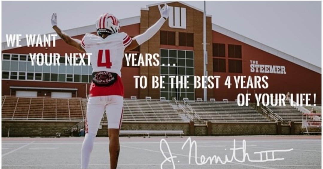 Excited and grateful to get an offer from <a href="/JoeNemith3/">CoachJoeNemith3</a> to continue my education and play football at <a href="/WittFootball/">Wittenberg Football</a> !