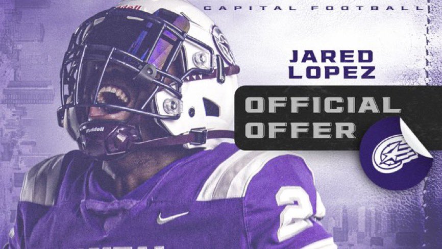 Blessed to a receive an offer from Capital university <a href="/Coachcalexander/">Charles Alexander</a> <a href="/CapitalU_FB/">Capital University Football</a> <a href="/Crest_HSFB/">Strawberry Crest Football</a>