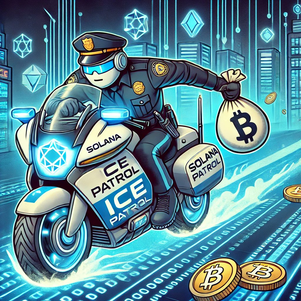 ICEPatrolMeme's tweet photo. 8️⃣ Motorcycle chase! 🏍️💨
CA: 8gCgVFAxndAKgKUAFv7QTRQfzyRjwRwYhbMgCHxppump
Think you can escape ICE Patrol? Not with a blockchain footprint bigger than your debt to the IRS! 🚔💰
#Solana #ICEPatrol #pumpfuntoken @pumpdotfun https://t.co/45MKXJyJjq