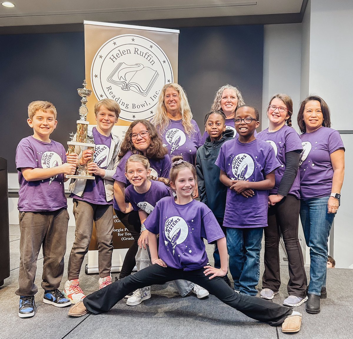 AllisonGurski's tweet image. It may be the start to winter break but our book blasters won regionals and advance to the state competition next month in the Helen Ruffin Reading Bowl!!! We are so proud of you all &amp;amp; can’t wait to cheer you on in Athens! 📚#LearnLeadExcel @cobbschools