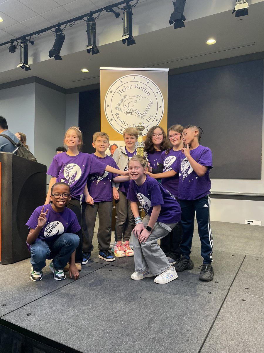 AllisonGurski's tweet image. It may be the start to winter break but our book blasters won regionals and advance to the state competition next month in the Helen Ruffin Reading Bowl!!! We are so proud of you all &amp;amp; can’t wait to cheer you on in Athens! 📚#LearnLeadExcel @cobbschools