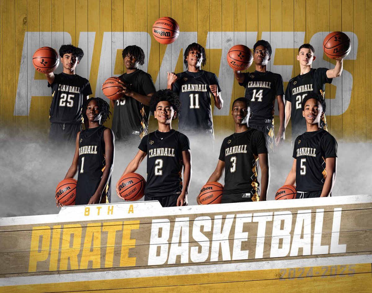 CMS Pirates (@cmssports1) on Twitter photo That’s a wrap on basketball season <a href="/CrandallMiddle/">Crandall Middle</a>. Shout out to our A teams that competed in District tournaments today!
Special shout out to our 8A team on winning the District Championship and not losing a game all season! <a href="/CrandallHoops/">Crandall High School Hoops</a> <a href="/OfficialCISD/">Crandall ISD</a> That’s a wrap on basketball season <a href="/CrandallMiddle/">Crandall Middle</a>. Shout out to our A teams that competed in District tournaments today!
Special shout out to our 8A team on winning the District Championship and not losing a game all season! <a href="/CrandallHoops/">Crandall High School Hoops</a> <a href="/OfficialCISD/">Crandall ISD</a>
