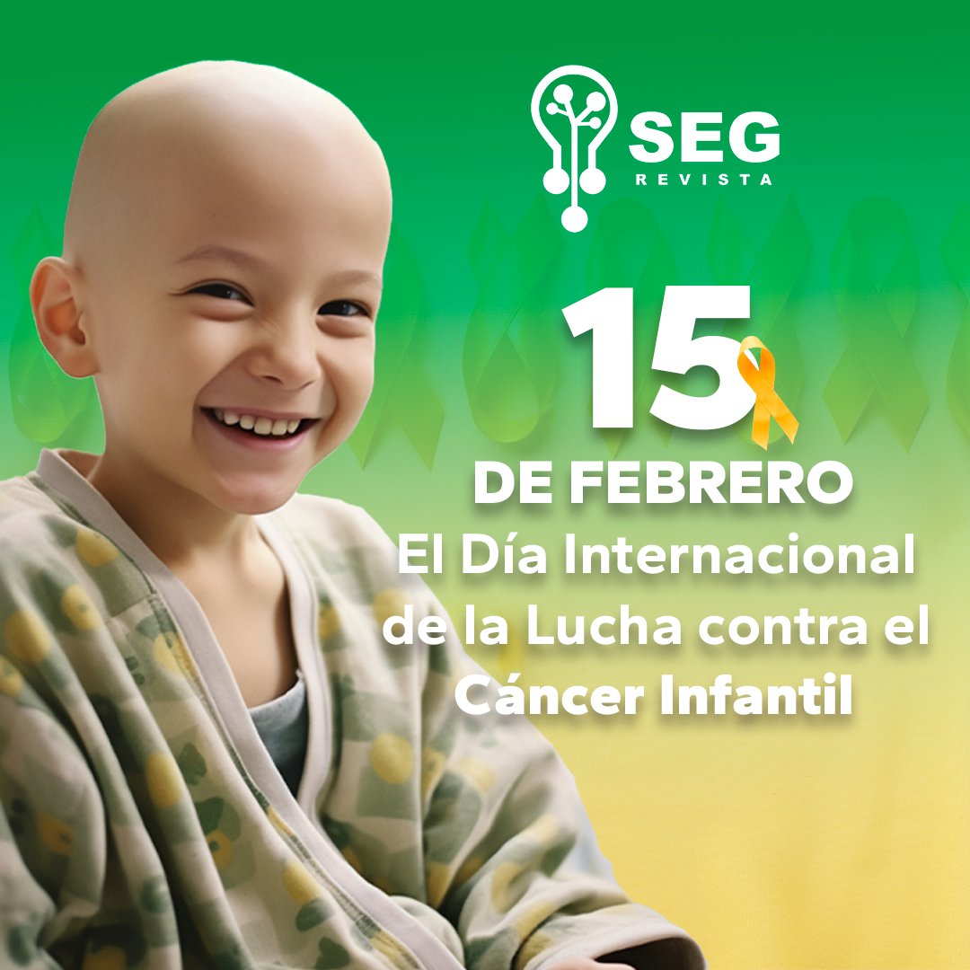 SEGrevista's tweet photo. Hoy es el Día Internacional del Niño con C��ncer, un día para reflexionar y brindar apoyo a quienes enfrentan esta lucha. 💛

📲 Más efemérides en SEG Revista TV. ¡Síguenos!

#DíaDelNiñoConCáncer #Esperanza https://t.co/nP0Jv0QfBr