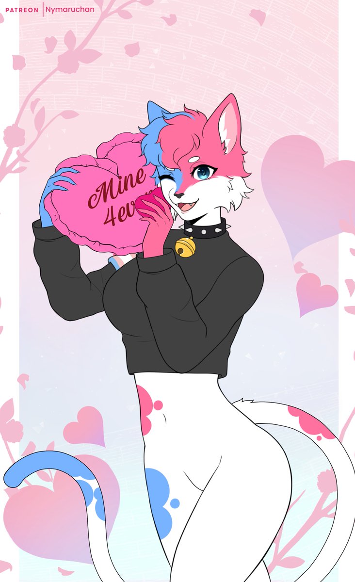 nymaruchan's tweet photo. Valentine's day YCHS finished, I'm missing one but the client hasn't responded anymore hahahaha. https://t.co/rYbTfmNm9e