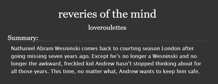 back again with my yearly mixtape, <a href="/Mystrana_/">Mystrana</a> this one's for you! 🥰 24k of regency courting season andreil with a cheeky lavender marriage 👬💜👭

archiveofourown.org/works/63115567

<a href="/aftgmixtape/">AFTG Mixtape</a>