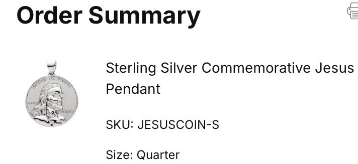 New $JESUS piece on the way!