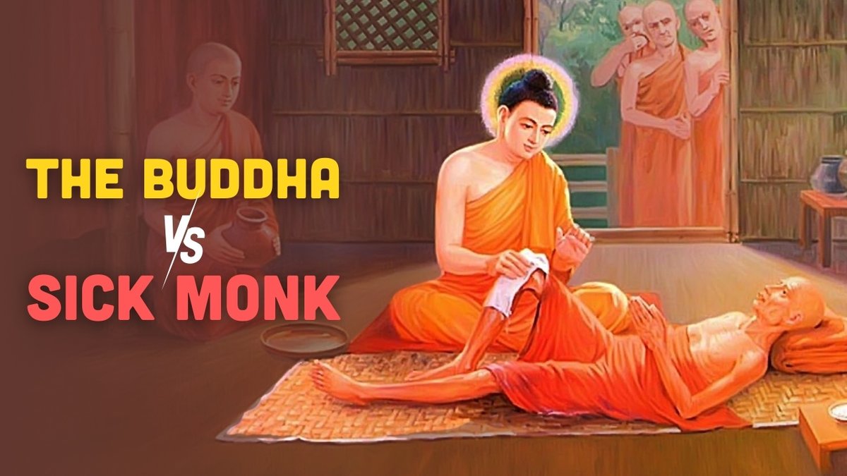 TheLotus_Bud's tweet photo. The Buddha and The Sick Monk: A Powerful Lesson in Compassion and Leadership.
Link: https://t.co/x3QAnrqbyM
#BuddhaStory #BuddhistCompassion #LeadershipThroughCompassion #SelflessService #Kindness #BuddhistTeachings #Buddhism #LoveAndEmpathy #CompassionInAction #BuddhistWisdom https://t.co/G1Wf7r413y