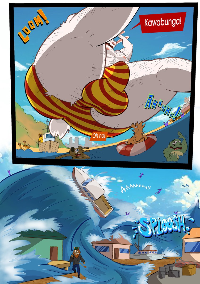 Big Guys º 35

Hey guys, here’s a lesson Nahuel had to learn the hard way—if you’re going on vacation, don’t go posting your location all over social media unless you want unexpected 'guests' showing up! 😉

#furry #giantmale