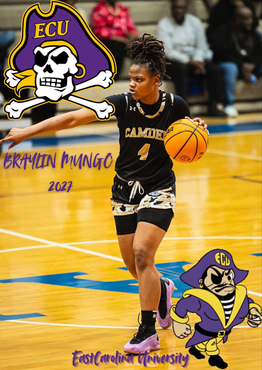 Braylin Mungo (@braylinmungo) on Twitter photo Blessed to receive an offer from <a href="/ECUWBB/">East Carolina Women’s Basketball</a> <a href="/ecucoachkim/">Kim McNeill</a> <a href="/ECUCoachJH3/">Jason Harris</a> <a href="/WBBCoachT/">T. Holmes</a> thanks for believing in me!
<a href="/PGH_SCarolina/">Prep Girls Hoops South Carolina</a> <a href="/LouatTheState/">Lou Bezjak</a> <a href="/CamdenGBB/">Camden Girls BB</a> Blessed to receive an offer from <a href="/ECUWBB/">East Carolina Women’s Basketball</a> <a href="/ecucoachkim/">Kim McNeill</a> <a href="/ECUCoachJH3/">Jason Harris</a> <a href="/WBBCoachT/">T. Holmes</a> thanks for believing in me!
<a href="/PGH_SCarolina/">Prep Girls Hoops South Carolina</a> <a href="/LouatTheState/">Lou Bezjak</a> <a href="/CamdenGBB/">Camden Girls BB</a>