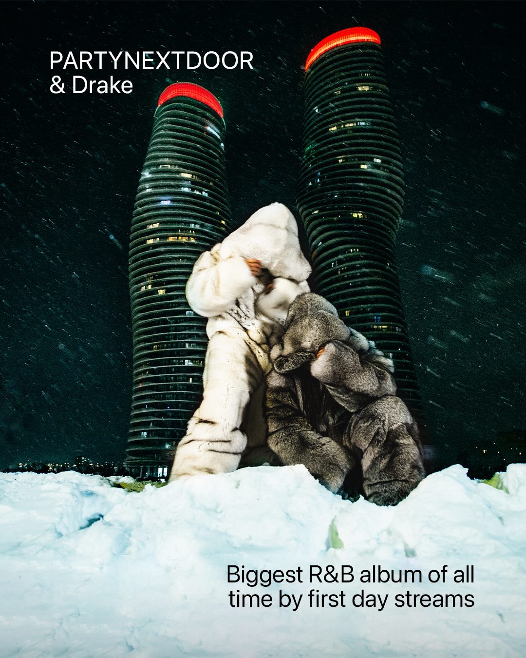 Apple Music on X: .@partynextdoor & @Drakes $ome $exy $ongs 4 U is  breaking records. On Valentines Day, the project became the biggest R&B  album in Apple Music history by first-day streams.