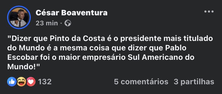 Cuidado ao saíres á rua caro César... Se já havia motivos, agora ainda mais há.