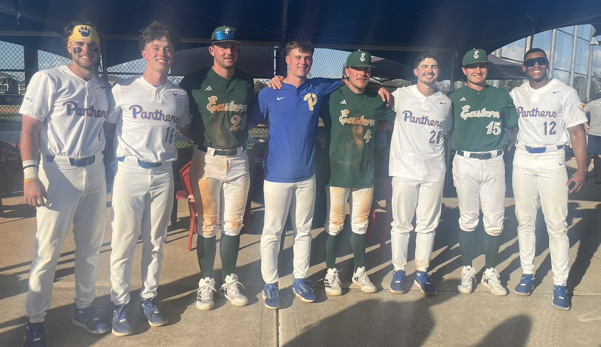 Bill Beckner (@billbeckner) on Twitter photo Quite the WPIAL crew at the Pitt-Eastern Michigan baseball series in Fla.
Jake Kendro (Norwin)
Noah Czajkowski (Norwin)
Ty Stecko (Norwin)
Drew Lafferty (South Park)
Cooper Vance (Mohawk)
Gavin Miller (West Allegheny)
Devan Zirwas (West Allegheny)
Derek Tarpley Jr. (Brownsville) Quite the WPIAL crew at the Pitt-Eastern Michigan baseball series in Fla.
Jake Kendro (Norwin)
Noah Czajkowski (Norwin)
Ty Stecko (Norwin)
Drew Lafferty (South Park)
Cooper Vance (Mohawk)
Gavin Miller (West Allegheny)
Devan Zirwas (West Allegheny)
Derek Tarpley Jr. (Brownsville)