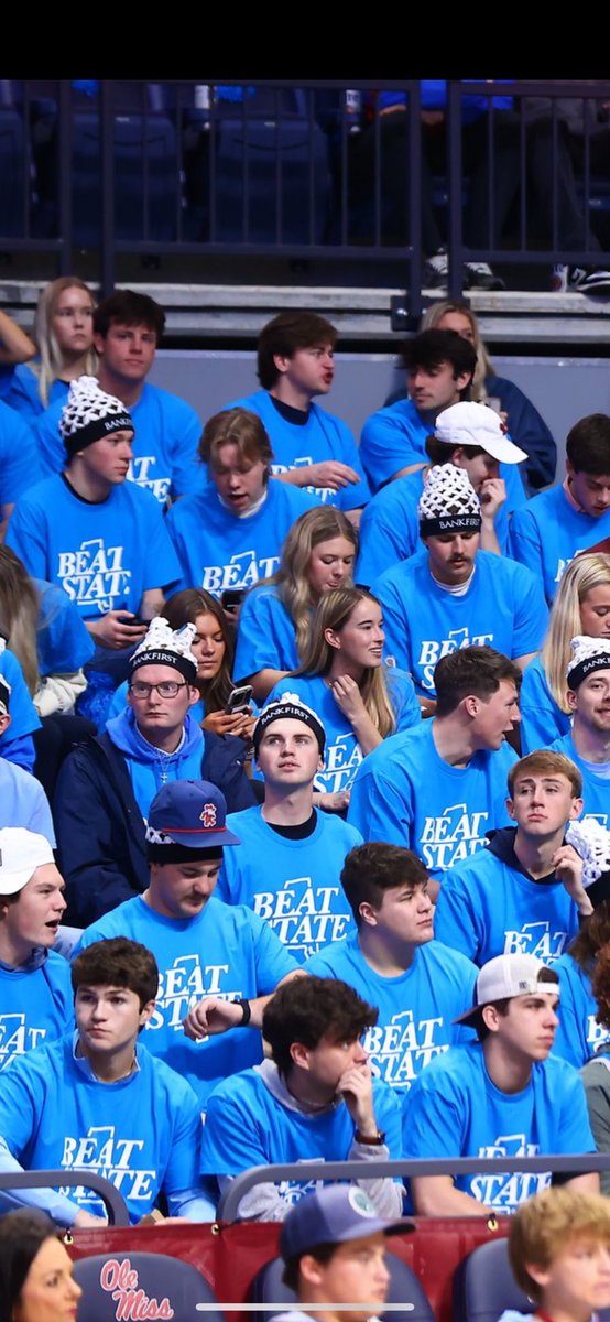 AllynMcKeen's tweet image. Morgan Freeman voice: "They, in fact, did not beat State."