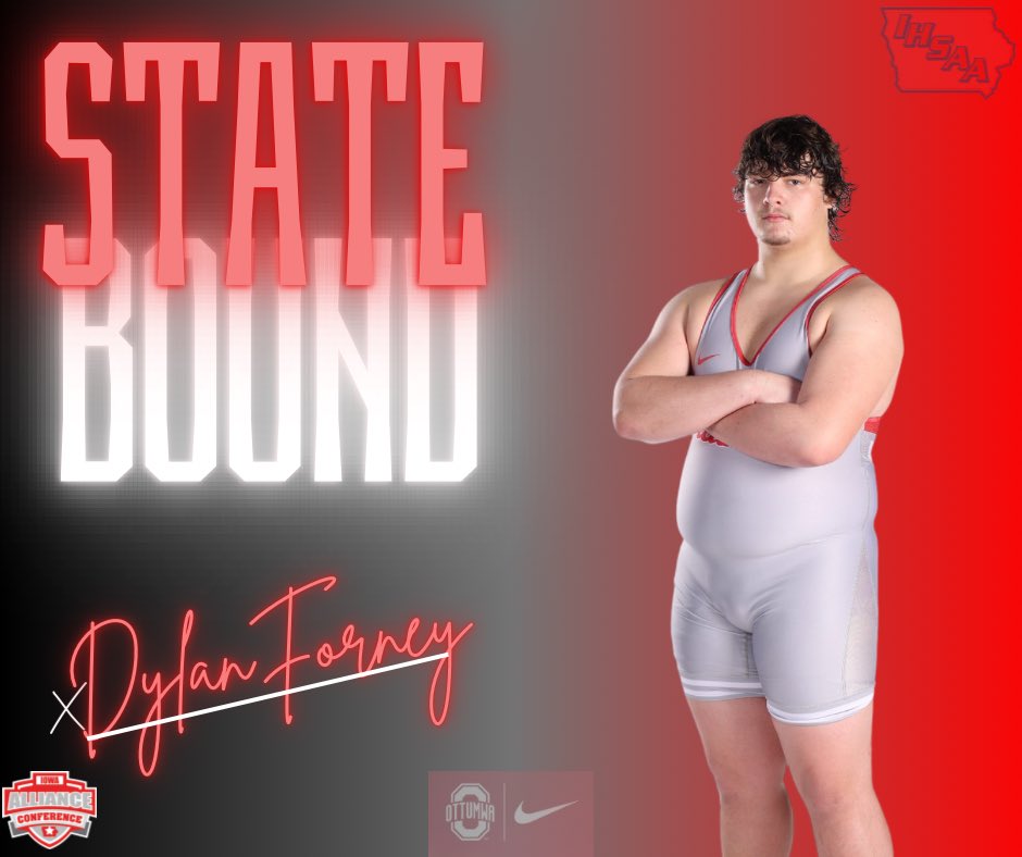 Congratulations to Ashton Grace &amp; Dylan Forney on punching their tickets to the IHSAA State Wrestling Tournament! #GoDogs #BeTheBest #SetTheStandard