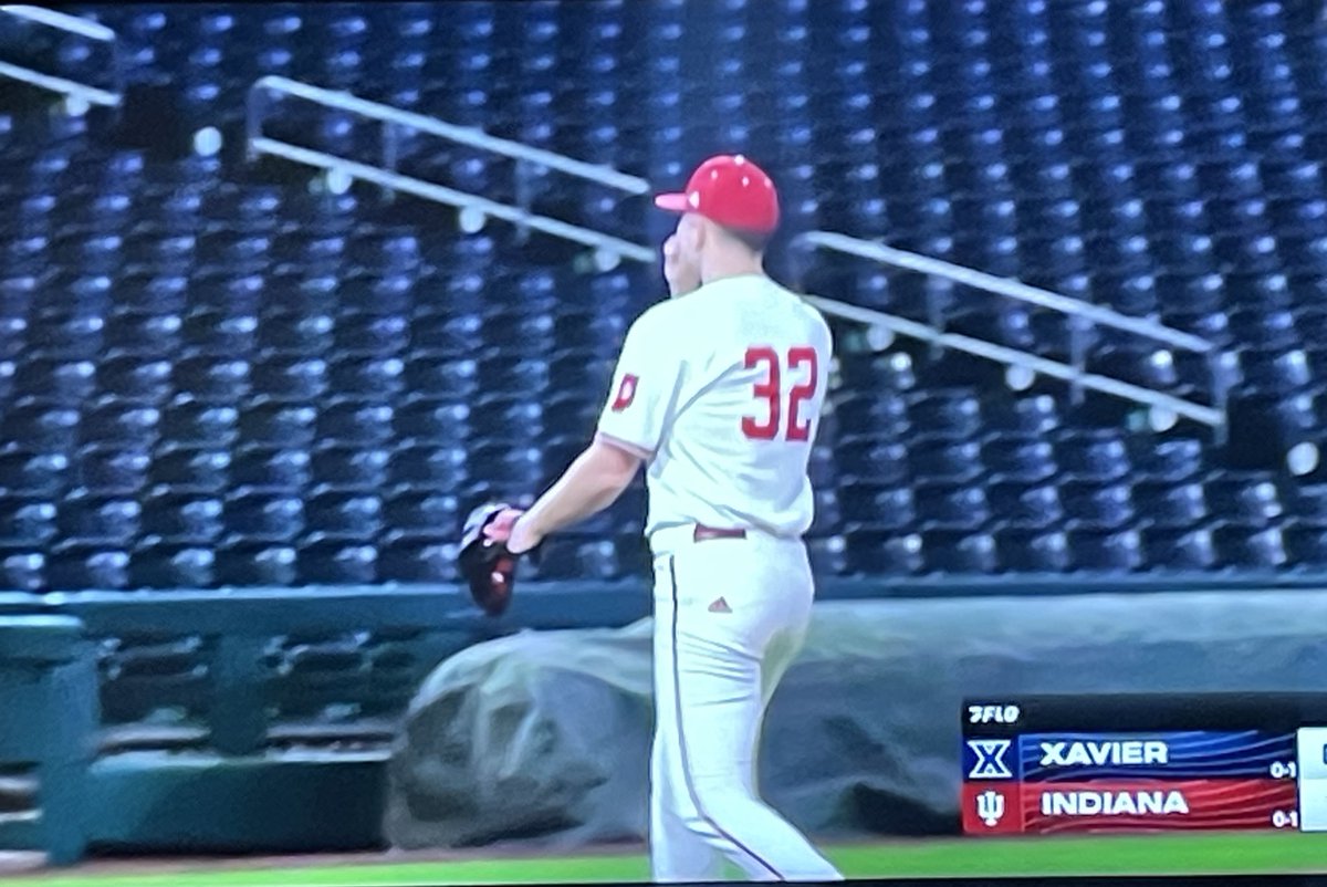 Stand up wherever you are and clap
 
11 strikeouts • 2 hits • No runs 
Welcome to Hoosier Baseball <a href="/Cole_Gilley14/">Cole Gilley</a> 

1-0 IU B5

#iubase ⚪️🔴⚾️👏