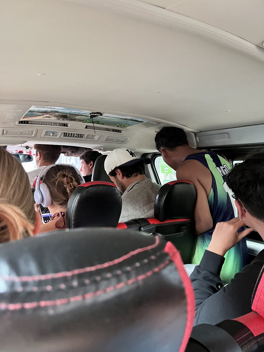 I’m on a shared van from El Nido to Port Barton with 15 other people and bags (max is 12). <a href="/Ryanair/">Ryanair</a> you guys really need to up your game