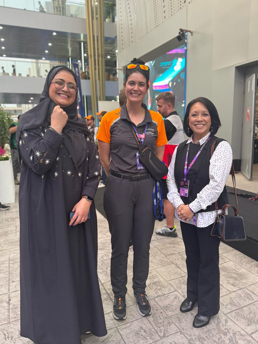 Cecille El Beleidi 🇬🇧🇸🇦 (@cecilleelb) on Twitter photo Great day for UK <a href="/FIAFormulaE/">Formula E</a> in Jeddah. A thrilling celebration of talent and teamwork! Future: look out for Taylor Barnard of <a href="/McLarenFE/">NEOM McLaren FE</a> and many more amazing working women. Thank you Ministry of Sports for the fantastic hospitality! ♾️Jeddah
@JeddahEPrix <a href="/UKinSaudiArabia/">UKinSaudiArabia 🇬🇧🇸🇦</a> Great day for UK <a href="/FIAFormulaE/">Formula E</a> in Jeddah. A thrilling celebration of talent and teamwork! Future: look out for Taylor Barnard of <a href="/McLarenFE/">NEOM McLaren FE</a> and many more amazing working women. Thank you Ministry of Sports for the fantastic hospitality! ♾️Jeddah
@JeddahEPrix <a href="/UKinSaudiArabia/">UKinSaudiArabia 🇬🇧🇸🇦</a>