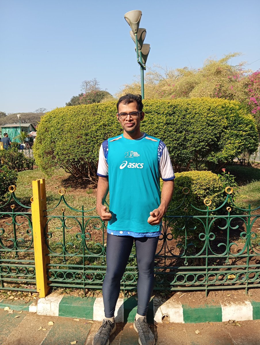 Minar Joshi (@joshiminar) on Twitter photo Nothing beats a long run in perfect weather! Covered 25 km this morning through the serene Botanical Garden in Bangaloreโfresh air, lush greenery, and the joy of running.
A great way to start the day!๐โโ๏ธ๐โโ๏ธ๐
#LongRun
#BotanicalGarden
#sundayvibes
#RunnerLife
#Bangalorerunners Nothing beats a long run in perfect weather! Covered 25 km this morning through the serene Botanical Garden in Bangaloreโfresh air, lush greenery, and the joy of running.
A great way to start the day!๐โโ๏ธ๐โโ๏ธ๐
#LongRun
#BotanicalGarden
#sundayvibes
#RunnerLife
#Bangalorerunners