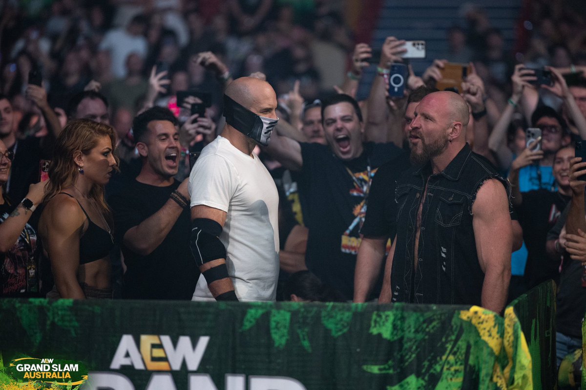 MarinaShafir's tweet image. I love how fed up you all are, but don’t worry, we’re just getting started. #AewGrandSlam #DeathRiders #TheProblem