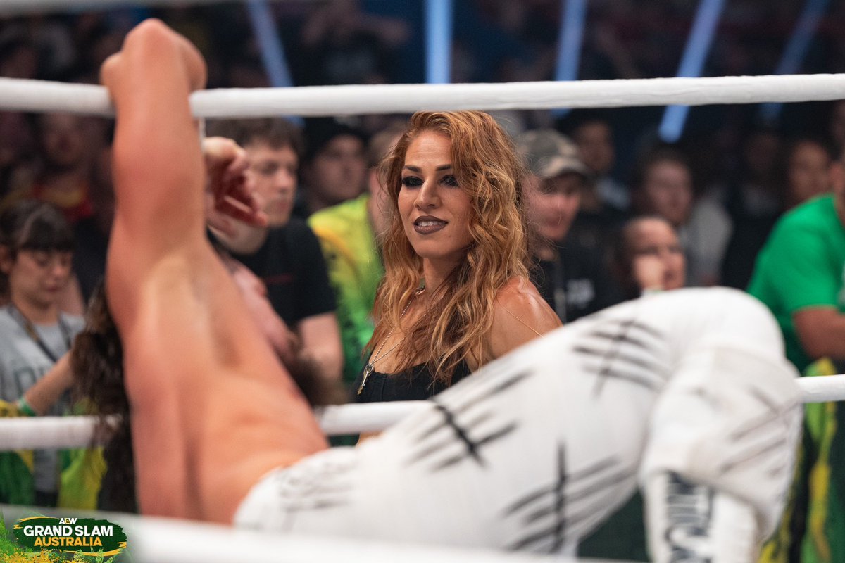 MarinaShafir's tweet image. I love how fed up you all are, but don’t worry, we’re just getting started. #AewGrandSlam #DeathRiders #TheProblem