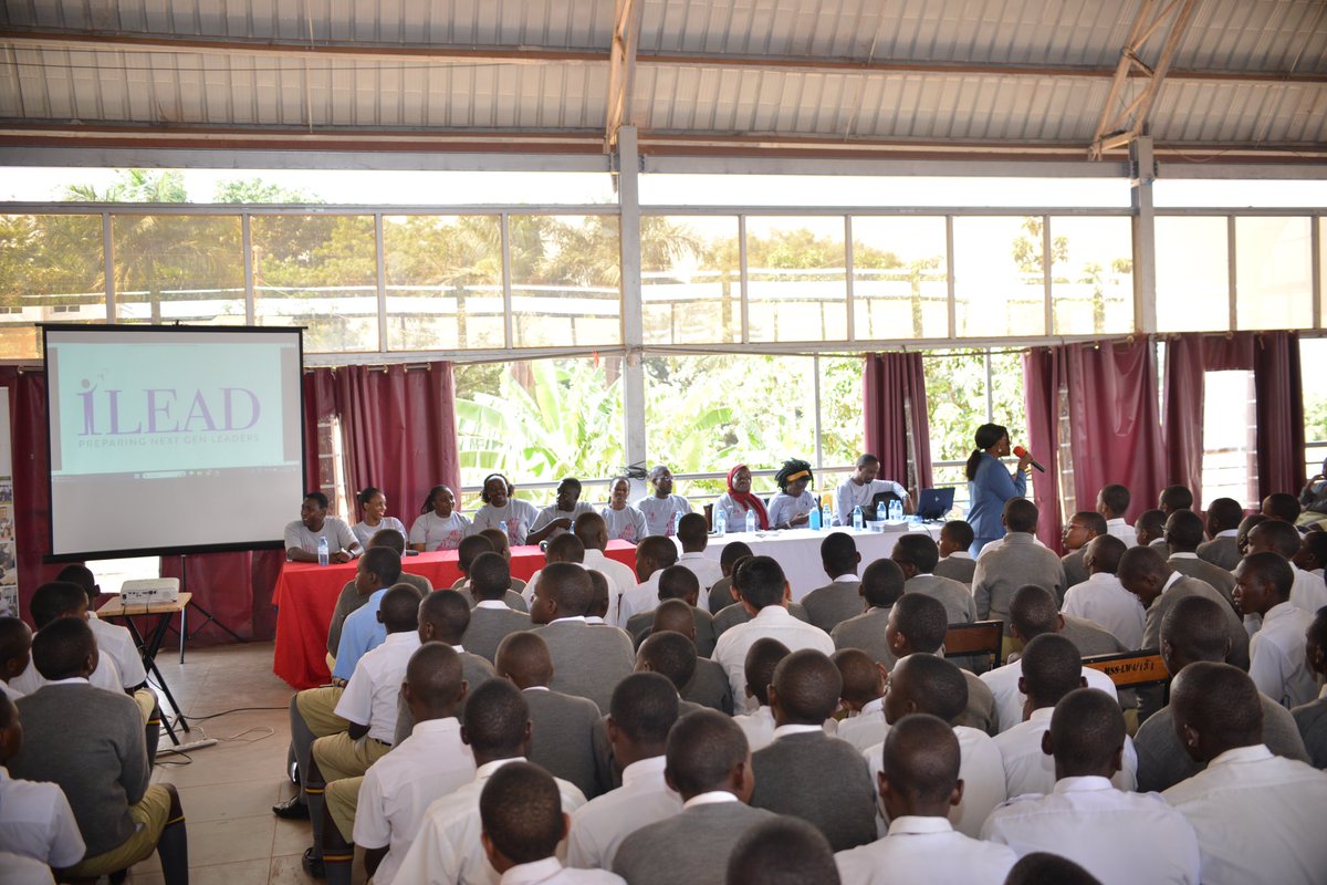 FranklynInst's tweet image. Celebrations as we launched iLEAD program in Mengo secondary school on Thursday. What a privilege to have selfless professionals giving of their time and skills to be available in imparting knowledge to our students. @shatuhaire #iLEADuganda