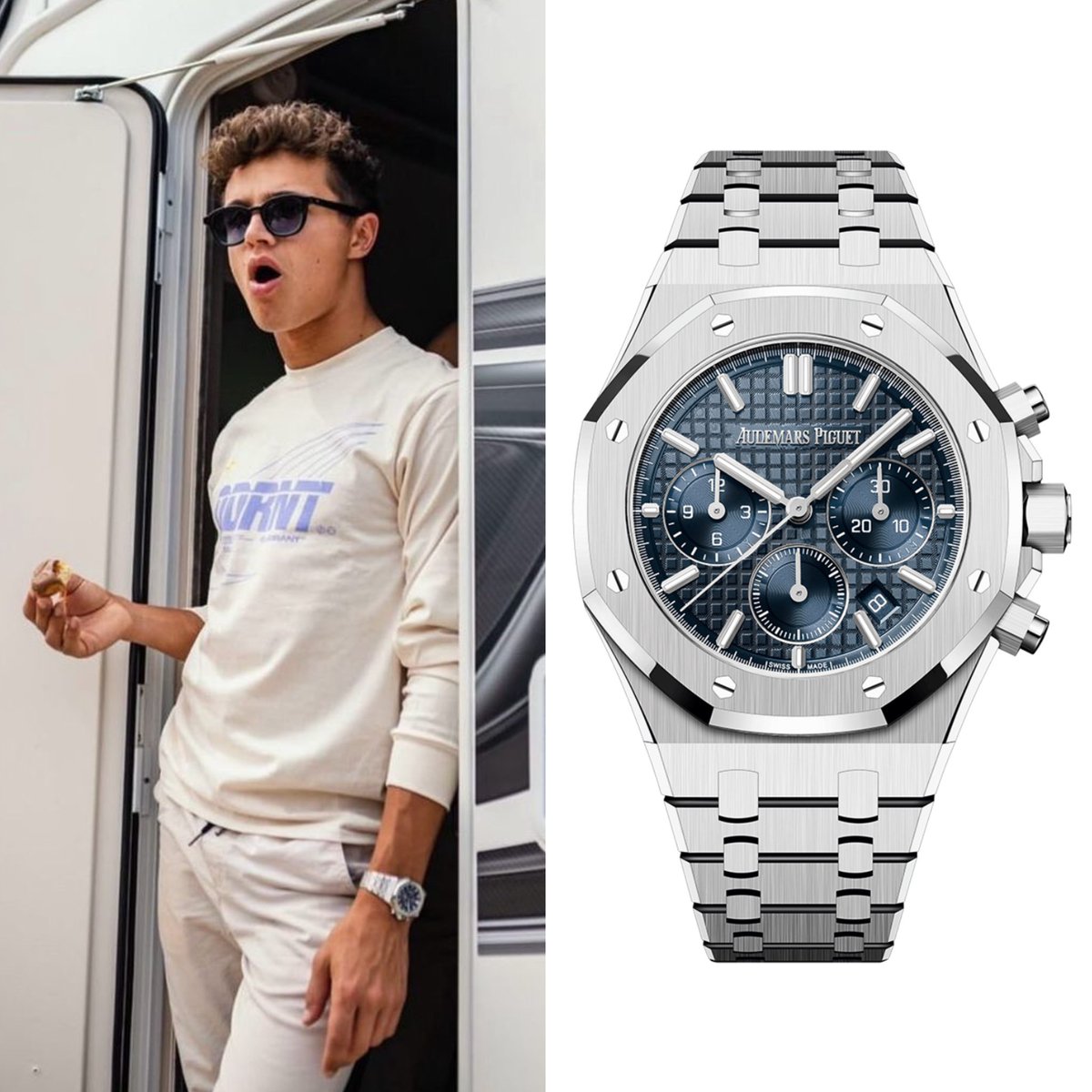 マクラーレンF1 ランド・ノリス オーデマ・ピゲ ロイヤルオーク クロノ