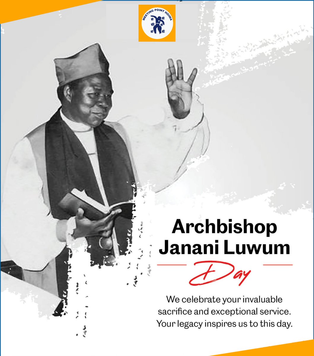 MPHoima's tweet photo. As we celebrate Janai Luwum day,May his courage  and conviction inspire us to stand up for what's right. 
#JananiLuwumDay https://t.co/ku1puLBfRx