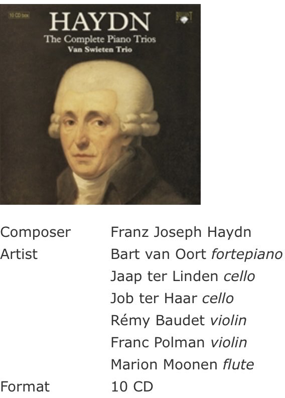 Bu sabah Mekanlar ve Çağlar İçinde Ses’te Haydn’ın piyano ve eşlikçileri için bestelediği eserlerin bir kısmını dinleyeceğiz. Buyrun Apaçık Radyo’ta 11-12.00 arası, birlikte kulak verelim🎶🎶🎶