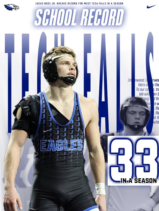 🚨Today Lucas Bose broke the single season tech fall record (33)!

The previous record of 32 was held by Alex Thomsen! 

Congrats, Lucas! 💪