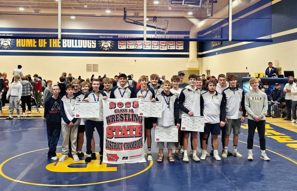 RivWrestle's tweet image. Place winners at districts:

Carrigan 113: CHAMP 🥇SQ
Bramman 126: CHAMP 🥇SQ
Anderson 132: CHAMP 🥇SQ
Branan 138: 4th
Gordon 144: 🥈 SQ
Moore 150: 🥇CHAMP SQ
Rose 165: 🥉
Roller 175: 🥈 SQ
Hackett 190: 🥉
Forristall 215: 🥈 SQ

The team finishes a CHAMPS in back to back years!
