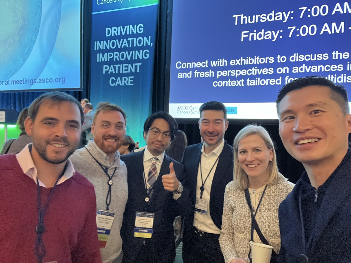 DrDanielHeng's tweet photo. I love our team!  Thanks for representing at #GU25 in San Francisco. I love this conference. So much learning and connecting. @IMDConline #AmazingFellows @UCalgaryMed @albertacancer @asco #GU25 @Nimira_A @Yipilimumab @DrTakemura @DrJeffreyGraham @AudreylieL https://t.co/RcRiPaeRSB