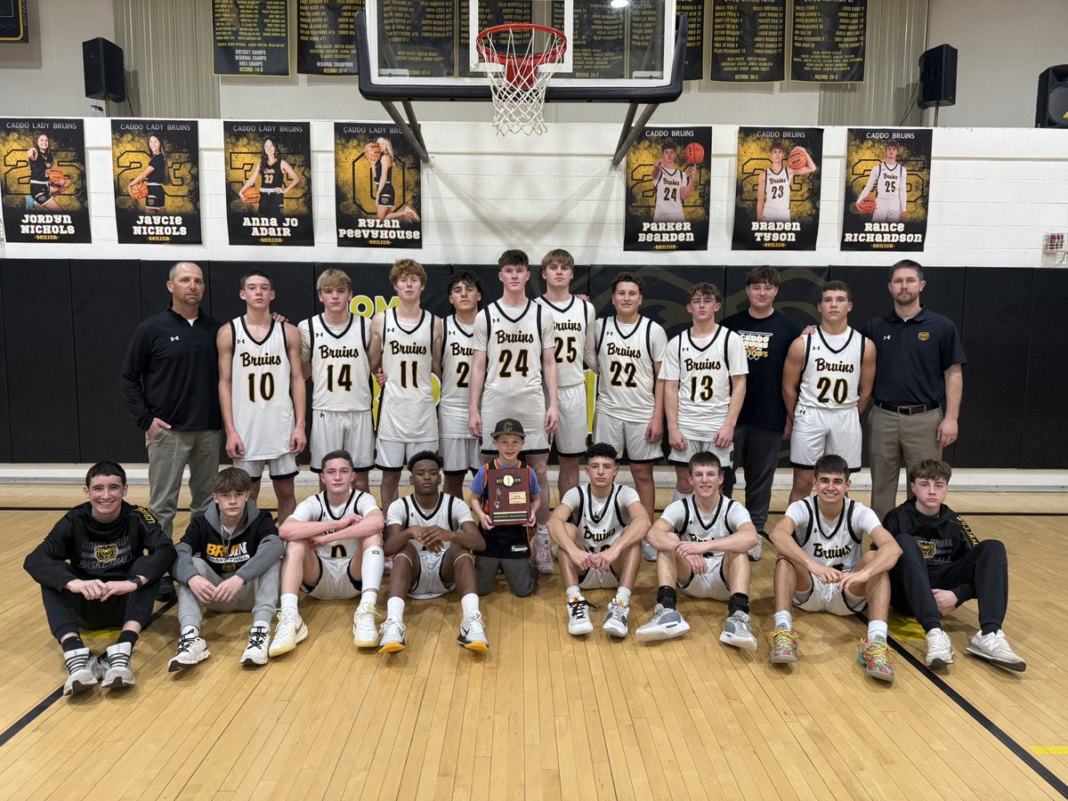 Caddo Public Schools OK (@caddo_ok) on Twitter photo Final scores from the Class A, Area II, District 3 Championship games:
Girls - Caddo 73 Rock Creek 15
Boys - Caddo 86 Rock Creek 31
Congratulations to the Lady Bruins and Bruins, District Champions!!! <a href="/okhsscores/">Oklahoma HS Extreme</a> Final scores from the Class A, Area II, District 3 Championship games:
Girls - Caddo 73 Rock Creek 15
Boys - Caddo 86 Rock Creek 31
Congratulations to the Lady Bruins and Bruins, District Champions!!! <a href="/okhsscores/">Oklahoma HS Extreme</a>