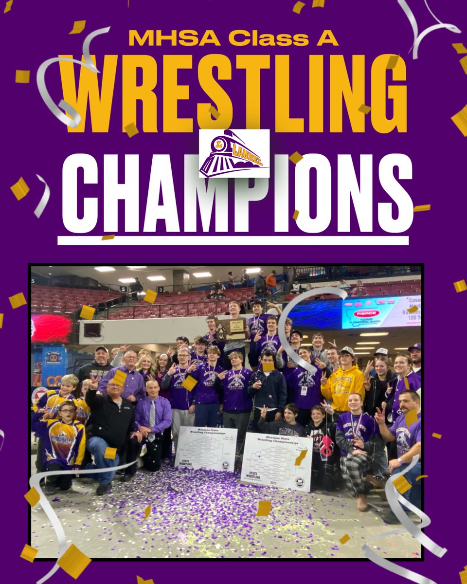 Locomotive Wrestling is your Class A State Champions!! Back 2 Back!! Way to go Locomotives! #lpsacivities 

State parade will take place starting from Albertsons. About 8pm