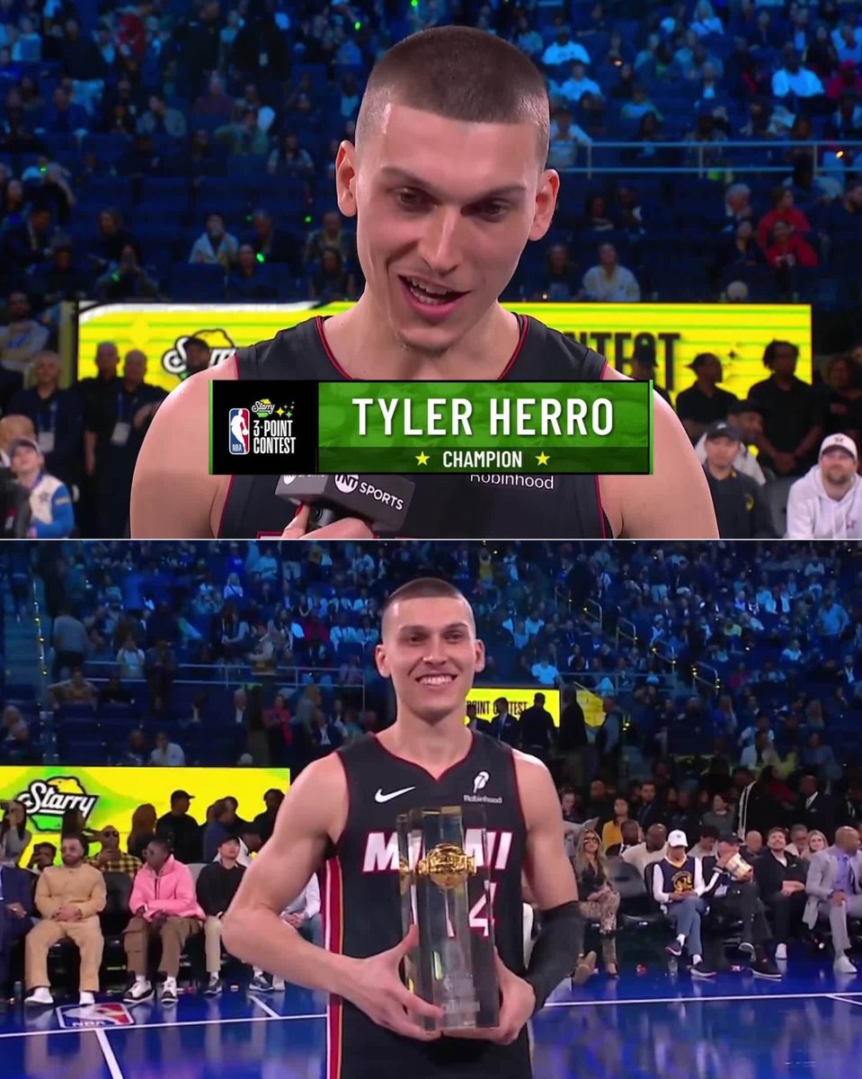 TYLER HERRO IS YOUR STARRY 3-POINT CONTEST CHAMPION 🏆🎯
