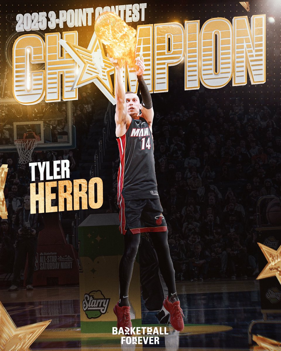 BREAKING: Tyler Herro WINS the NBA All-Star 3PT Contest by ONE POINT 🎯🔥