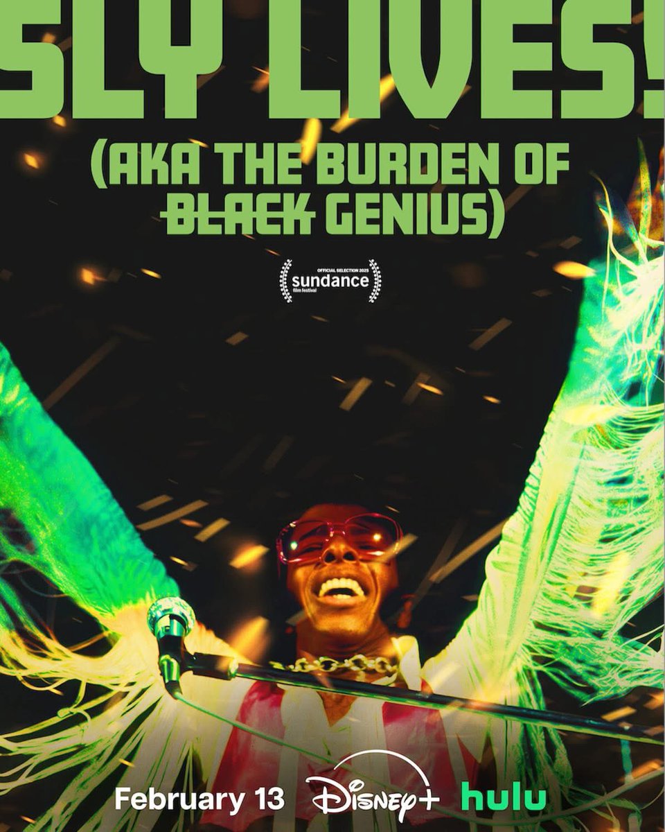 I Loved It🤎!!! Take a moment and watch the Greatness of <a href="/RealSlyStone/">Sly Stone</a> Sly &amp; The Family Stone on <a href="/hulu/">Hulu</a> which premiered February 13, 2025: “ SLY LIVES!”🎶🎤🎹🎺🎷🥁🎸! I got to see <a href="/TheFamilyStone2/">The Family Stone</a> in 2015 here in Albuquerque, N.M. They were so Amazing to witness in person. I