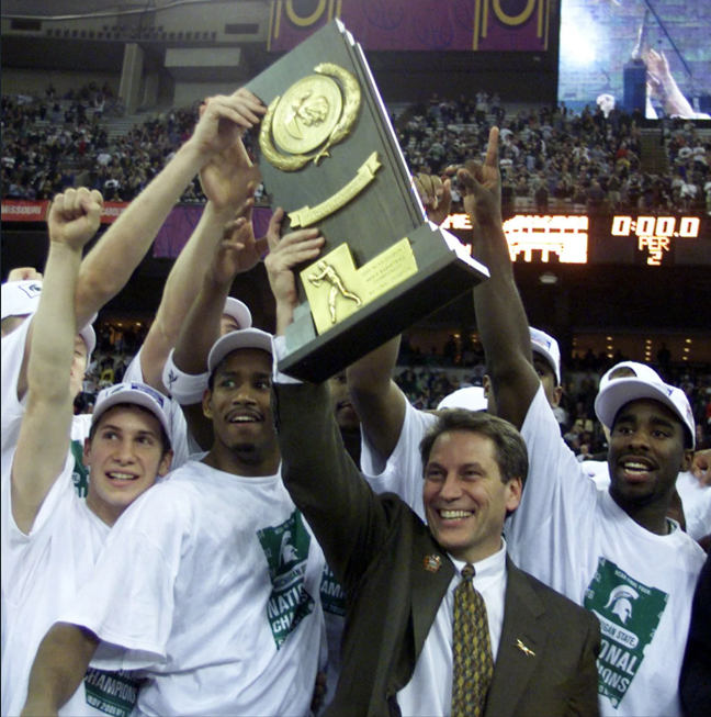 So awesome to see Coach Izzo break the all-time record for Big Ten Conference wins... his wins are only a small part of the impact he's made on former players (including me), Michigan State University, and countless others. Congrats Coach, so happy for you!