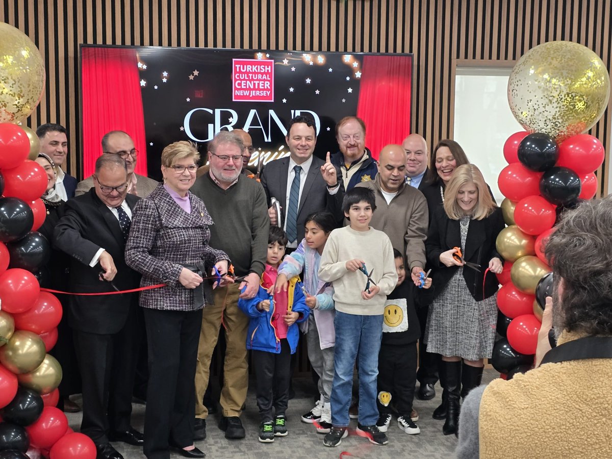 NelliePou's tweet image. Honored to attend Turkish Cultural Center New Jersey for the grand opening of their new community center, Harmony Point! It was a wonderful celebration of culture, community, and 20 years of dedication. Congratulations to everyone who made this milestone possible.