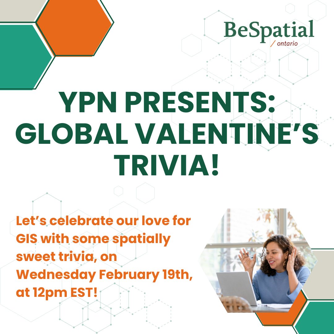 Love is in the air—and so is geography! 🌍❤️ Celebrate GIS with trivia - Test your GIS love knowledge! 

Winner takes home a $25 gift card!

bit.ly/3EGEeyk